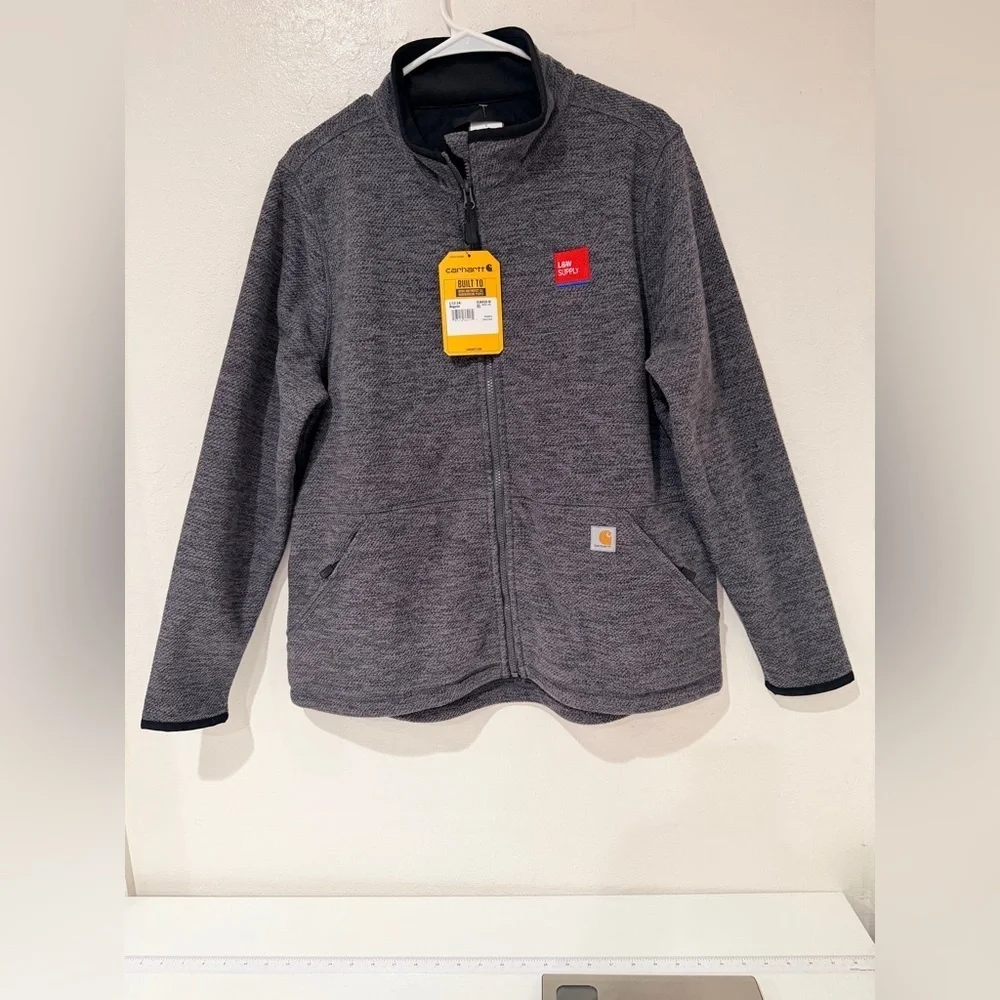NWT Carhartt Relaxed Fit Full Zip Jacket size L
